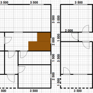 Фото готовых работ - Каркасный дом 9х9 м