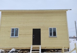 Фото готовых работ - Каркасно-щитовой дом 6х9 м (Проект К-144)