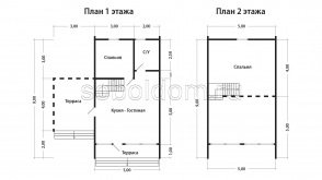 Барн-10, 5х9 м.