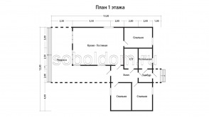 Барн-23, 12х15 м.