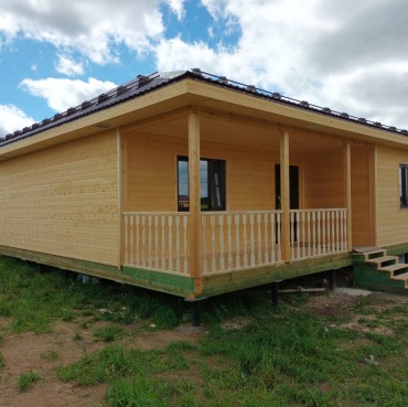 Фото готовых работ - Каркасный дом 10х12 м (Проект К-32)