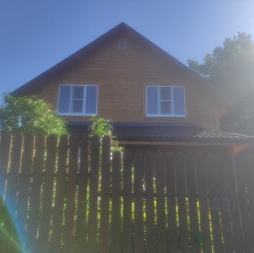 Фото готовых работ - Каркасный дом 9х7 м. (Проект К-155)