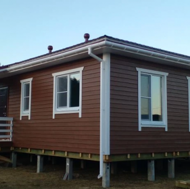 Фото готовых работ - Каркасный дом 13х9 м.