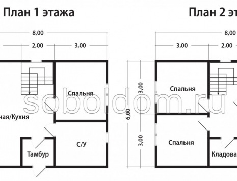 Фото готовых работ - Каркасный дом 6х8 м