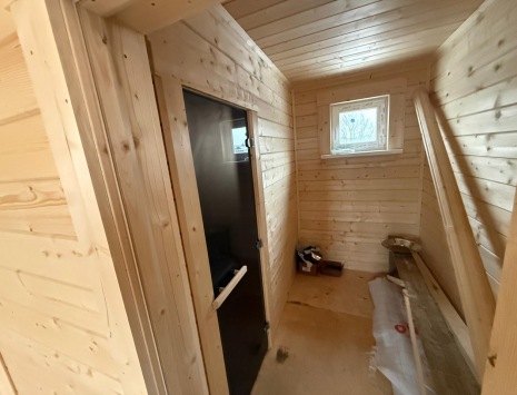 Фото готовых работ - Каркасная баня 6х6 м.