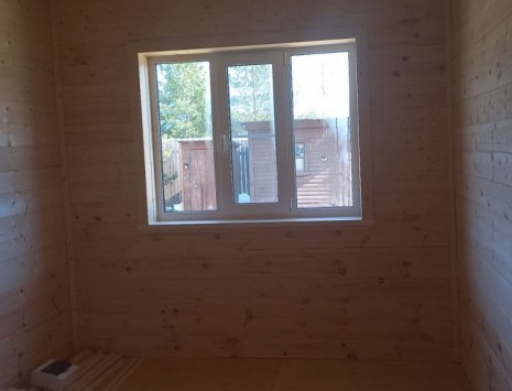 Фото готовых работ - Каркасный дом 6х8 м. + терраса 2,5х8 м.