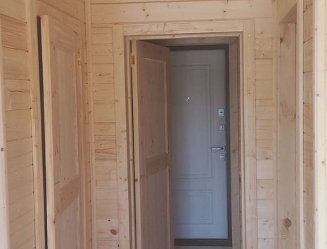 Фото готовых работ - Каркасный дом 6х8 м. + терраса 2,5х8 м.