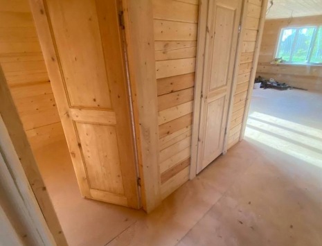 Фото готовых работ - Дом из профилированного бруса камерной сушки 8х10 м.
