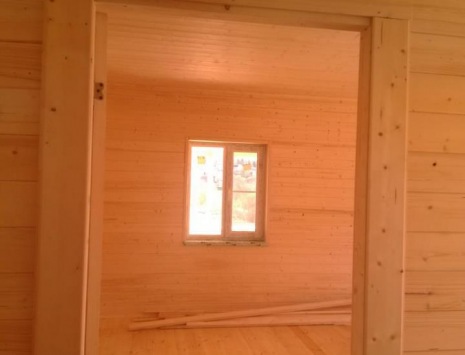 Фото готовых работ - Каркасно-щитовой дом 8х8 м. + терраса 2,5х8 м.