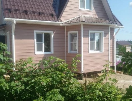 Фото готовых работ - Каркасный дом 8х8 м. (Проект К-9)