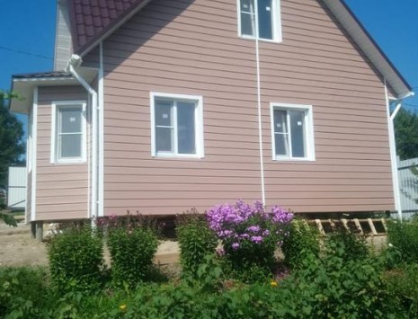 Фото готовых работ - Каркасный дом 8х8 м. (Проект К-9)