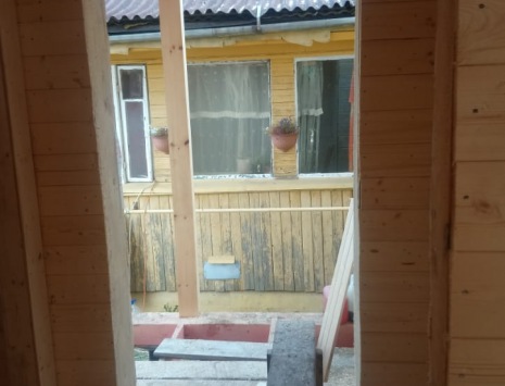 Фото готовых работ - Каркасный дом "Под ключ" 8х9 м. + терраса 2,5х8 м.