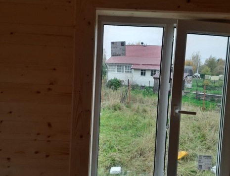 Фото готовых работ - Каркасно-щитовой дом 6х8 м. (К-12)