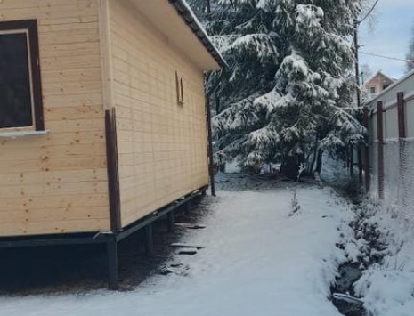 Фото готовых работ - Каркасно-щитовой дом 9х7,5 м. (К-107)