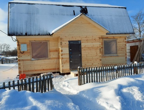 Фото готовых работ - Дом 7х9 м. из бруса камерной сушки