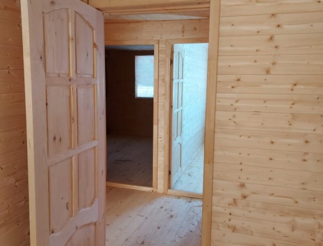 Фото готовых работ - Дом 7х9 м. из бруса камерной сушки