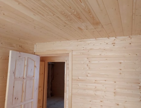 Фото готовых работ - Дом 7х9 м. из бруса камерной сушки
