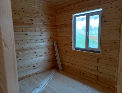 Фото готовых работ - Дом 6×8 м. из проф. бруса камерной сушки