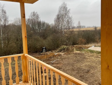 Фото готовых работ - Каркасный дом 8х9 м + терраса 2,5х8 м