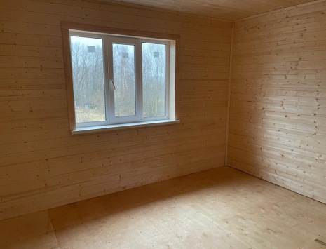 Фото готовых работ - Каркасный дом 8х9 м + терраса 2,5х8 м