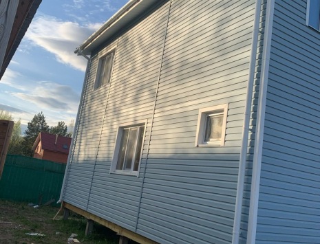 Фото готовых работ - Каркасный дом 11,5х8,5 м.