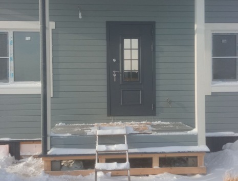 Фото готовых работ - Каркасный дом 12х9 м.