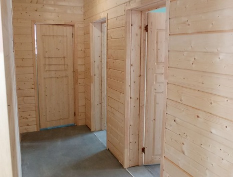 Фото готовых работ - Каркасный дом 12х9 м.