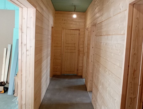 Фото готовых работ - Каркасный дом 12х9 м.