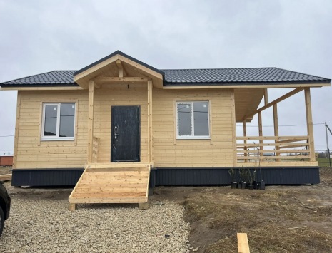 Фото готовых работ - Каркасный дом 11х8 м.