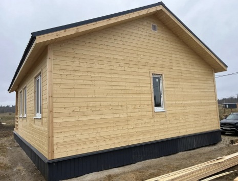 Фото готовых работ - Каркасный дом 11х8 м.