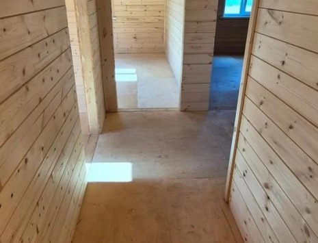 Фото готовых работ - Каркасный дом 9,5х11 м.