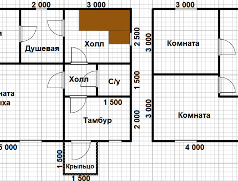 Фото готовых работ - Каркасная баня 6х8 м