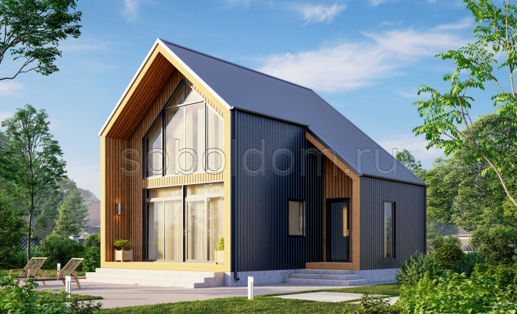 Барн-3, 8х8 м.